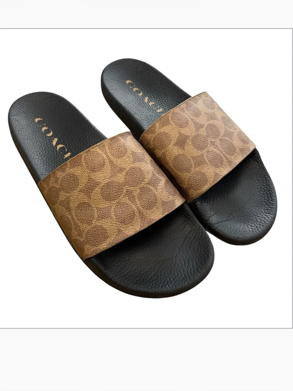 Coach Udele Men's Sport Slide Sandals Size 10